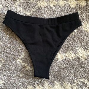 Black new condition bikini bottom